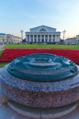 Saint Petersburg, Rusya - 25 Temmuz 2014: Bronz maketi