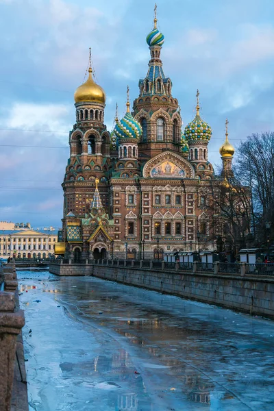 La Iglesia del Salvador sobre la Sangre derramada, San Petersburgo —  Fotos de Stock