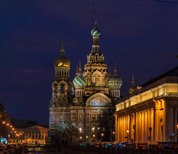 A Igreja do Salvador em Sangue Derramado, São Petersburgo — Fotografia de Stock