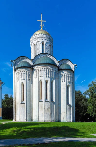 Kathedrale des Heiligen Demetrius (xii c.) in Wladimir, Russland — Stockfoto