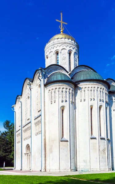 Cathedral of Saint Demetrios (Xii c.) i Vladimir, Ryssland — Stockfoto