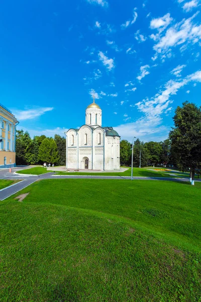 Katedrála svatého Demetrius (Xii c.) v Vladimir, Rusko — Stock fotografie