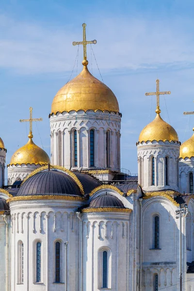 Dormition Cathedral (1160) in Vladimir, Rusland — Stockfoto