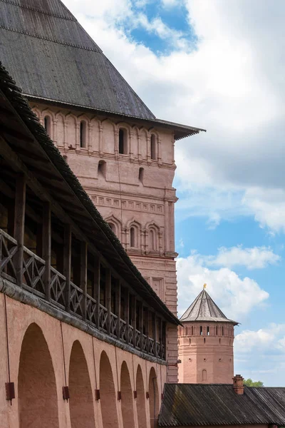 Klooster van Saint Euthymius muur, Soezdal — Stockfoto