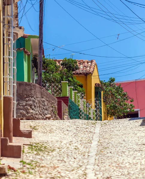 Huizen in de binnenstad, Trinidad — Stockfoto