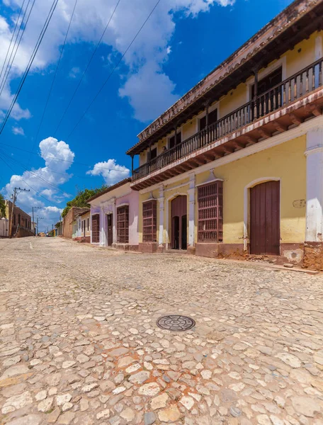 Casas na cidade velha, Trinidad — Fotografia de Stock