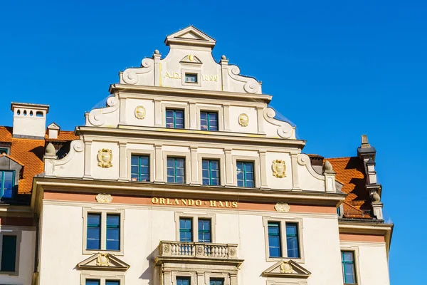 Fachada da casa de Orlando, Munique, Baviera — Fotografia de Stock