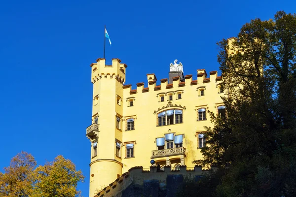 Bayern, Tyskland - 15 oktober 2017: Hohenschwangau slott, chil — Stockfoto