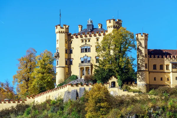 Bayern, Tyskland - 15 oktober 2017: Hohenschwangau slott, chil — Stockfoto