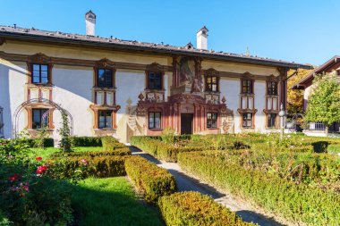 Obberamergau, Almanya - 15 Ekim 2017: Evi Pilat L ile