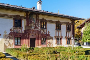 Obberamergau, Almanya - 15 Ekim 2017: Evi Pilat L ile