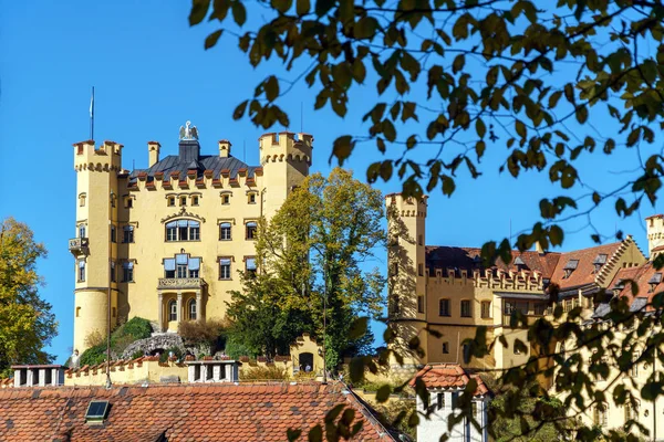 Bavière, Allemagne - 15 octobre 2017 : Château Hohenschwangau, chil — Photo