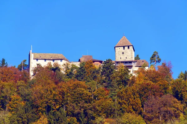 De burcht Hohenklingen in de buurt van Stein am Rhein, Schaffhausen, Switz — Stockfoto