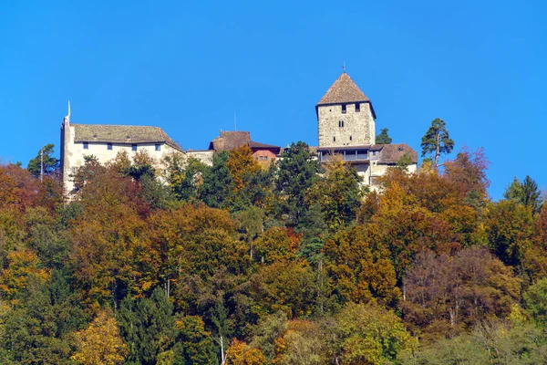El castillo Hohenklingen cerca de Stein am Rhein, Schaffhausen, Suiza — Foto de Stock