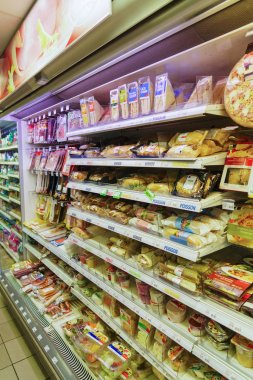 Geneva, İsviçre - 18 Ekim 2017: Küçük bir iç 