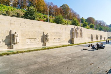 Geneva, Switzerland - October 18, 2017: The International Monume clipart