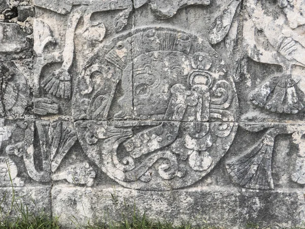 Чичен-Ица-Майянские руины — стоковое фото
