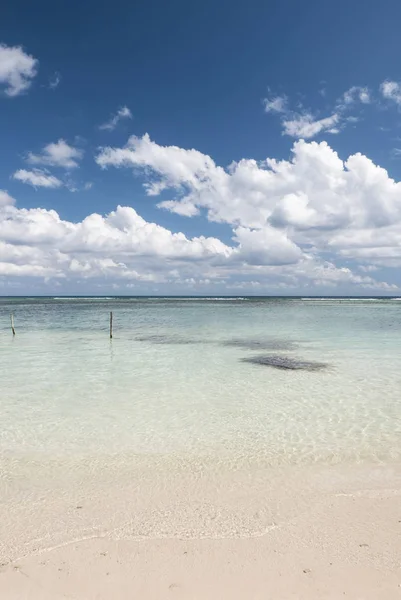 Vista della laguna caraibica Bacalar — Foto Stock