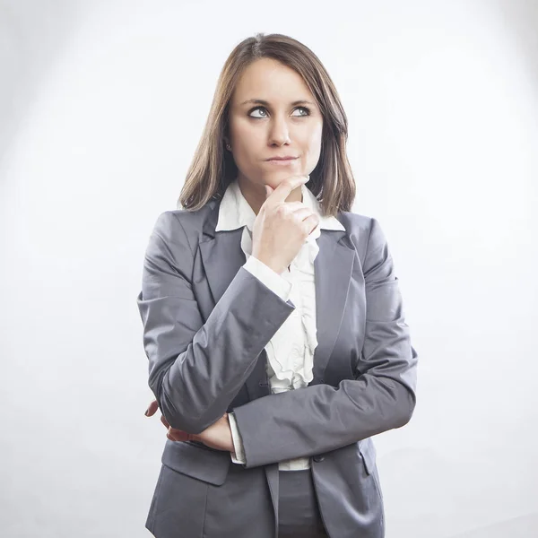 Beautiful young businesswoman Stock Image
