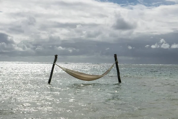 Deniz Yucatan'da hamakta — Stok fotoğraf