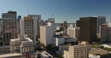 San Diego Skyline gündüz yüksek açılı görünüş