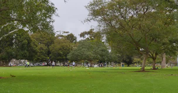 Daytime Establishing Shot of Balboa Park in San Diego — Stock Video