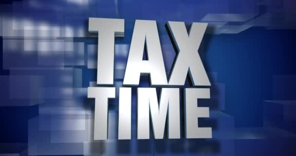 Dynamic Tax Time Titre Transition and Background Plate 