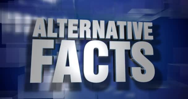 Dynamic Alternative Facts Titre Transition and Background Plate 