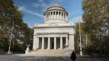 Gün sonbahar atış General Grant Ulusal Anıtı kurulması