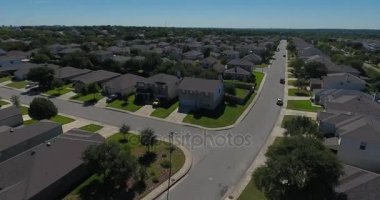 San Antonio Texas mahalle hava yükselen gündüz