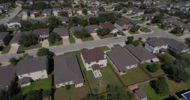 Tipik San Antonio Texas konut mahalle hava köprü