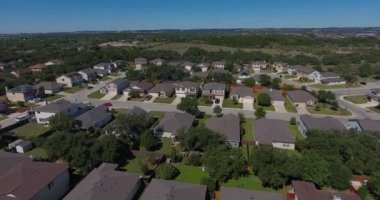 Gün köprü tipik San Antonio Texas mahalle