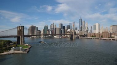 Aşağı Manhattan Skyline geniş kurulması atış