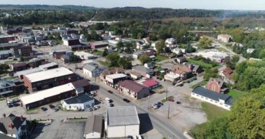 Gün hava atış Connellsville Pennsylvania ticaret bölgesinin kurulması