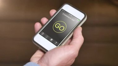 Smartphone cep telefonu ile Internet hızı bant genişliği Test uygulaması ile kontrol