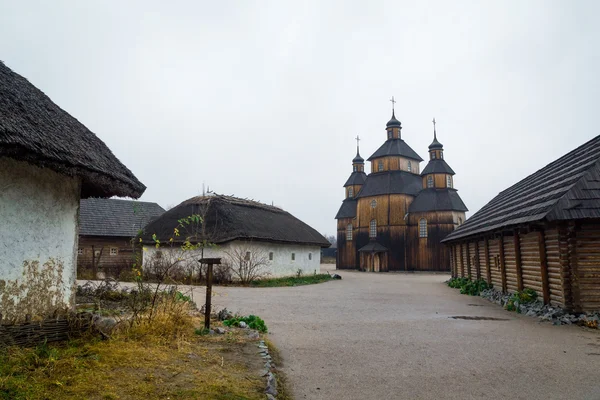 Крепость украинского казачества XVI-XVIII веков — стоковое фото