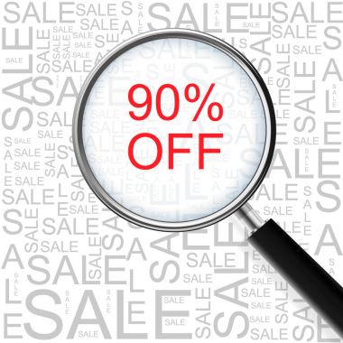 %90 off Satılık. Farklı Derneği koşullarla sorunsuz arka plan üzerinde büyüteç. İş kavramı.