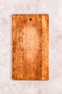 Pembe Beton Arkaplan Eski Kesim Tahtası, metin için boşluk kopyala