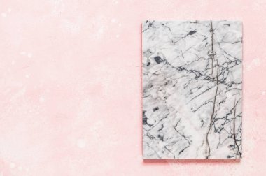 Pembe Beton Arkaplan Mermer Tahta, metin için boşluk kopyala