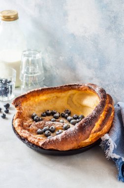 Yaban mersinli Hollanda Bebeği, Alman Krepi, metin için kopyalama alanı