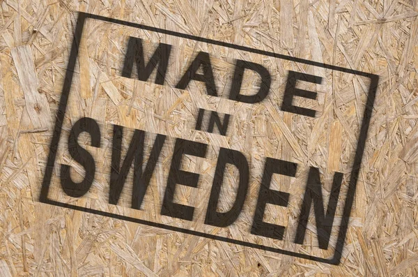 Made in SWEDEN — Stock Photo, Image