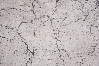 Mimari detay temsil eden eski beton yüzeyine kırık