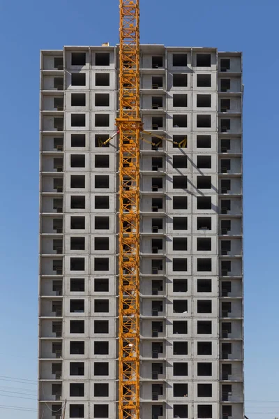 Budowa nowego budynku Apartament Kamienica — Zdjęcie stockowe
