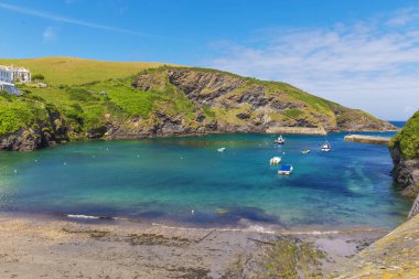 Issac Atlantik Okyanusu, Cornwall, İngiltere'de bağlantı noktası