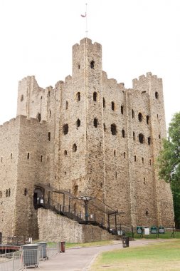 Antik rochester kale kent İngiltere'de İngiltere'de