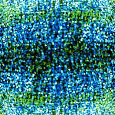 Bokeh bulanıklık yeşil odaklanmamış Noel ışıkları arka plan