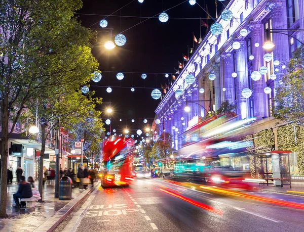 Uk, England, London Oxford street Christmas — Stock Photo, Image