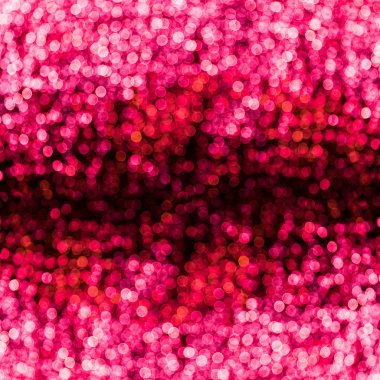 Bokeh bulanıklık kırmızı odaklanmamış Noel ışıkları arka plan