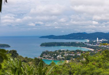 Kata Karon bakış açısı Phuket Island, Tayland