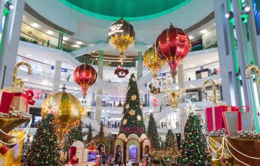 Malaysia, Kuala Lumpur - 2017 December 07: Pavilion shopping mal
